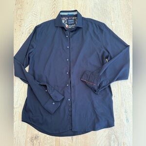 Denim & Flower by Ricky Singh discontinued men’s size medium button up shirt.